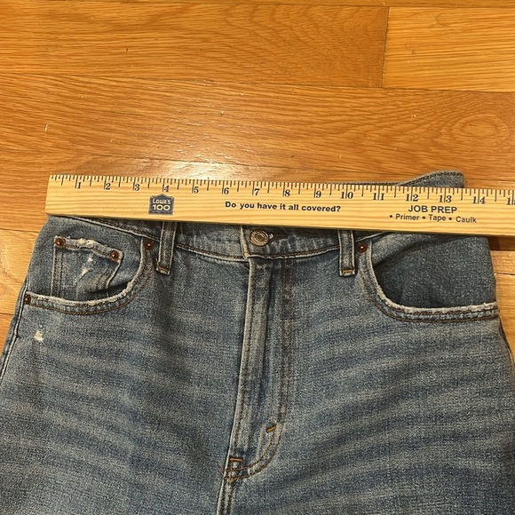 Abercrombie & Fitch the 90s slim straight ultra high rise jeans size 28/6L. - Picture 4 of 11